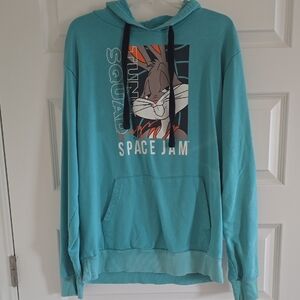 Warner Bros. Space Jam Teal Hoodie